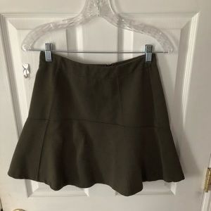 Ann Taylor LOFT: Hunter Green Skater Skirt